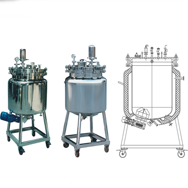 可移动底入式搅拌罐
